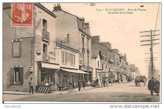 Saint Nazaire - Rue De Nantes- Quartier De La Gare - Saint Nazaire