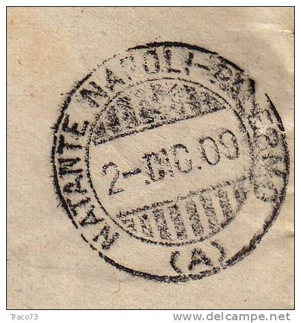 TORINO - PALERMO  - Cover / Lettera Pubbl. 23.11.1909 - " D. FILOGAMO Acc. Per  Autom.-Nav.-Aer. " Cent. 15 Michetti - Reclame