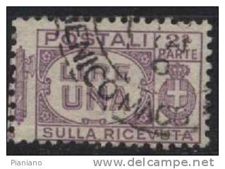 PIA - REGNO - 1927-32 :  Francobollo Per Pacchi Postali - ( SAS  30) - Colis-postaux