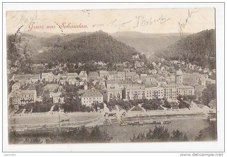 AK BAD SCHANDAU 1898  /// P*B3977 - Bad Schandau