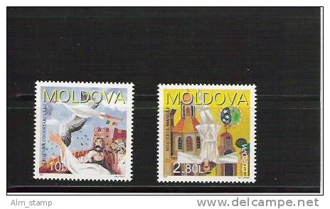 1997 Moldau   Moldawien    Mi. 236-7** MNH  Europa: Sagen Und Legenden - 1997