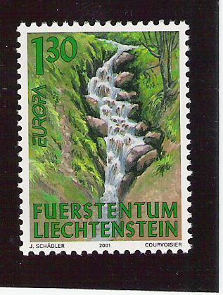 2001 Liechtenstein  Mi. 1255 ** MNH Europa - 2001