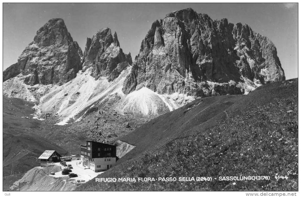 Italie-Trentino Alto Adige-Trento-Rifugio Maria Flora,Passo Sella - Sassolungo- Foto Ghedina Cortina  41 -4 *PRIX FIXE - Trento