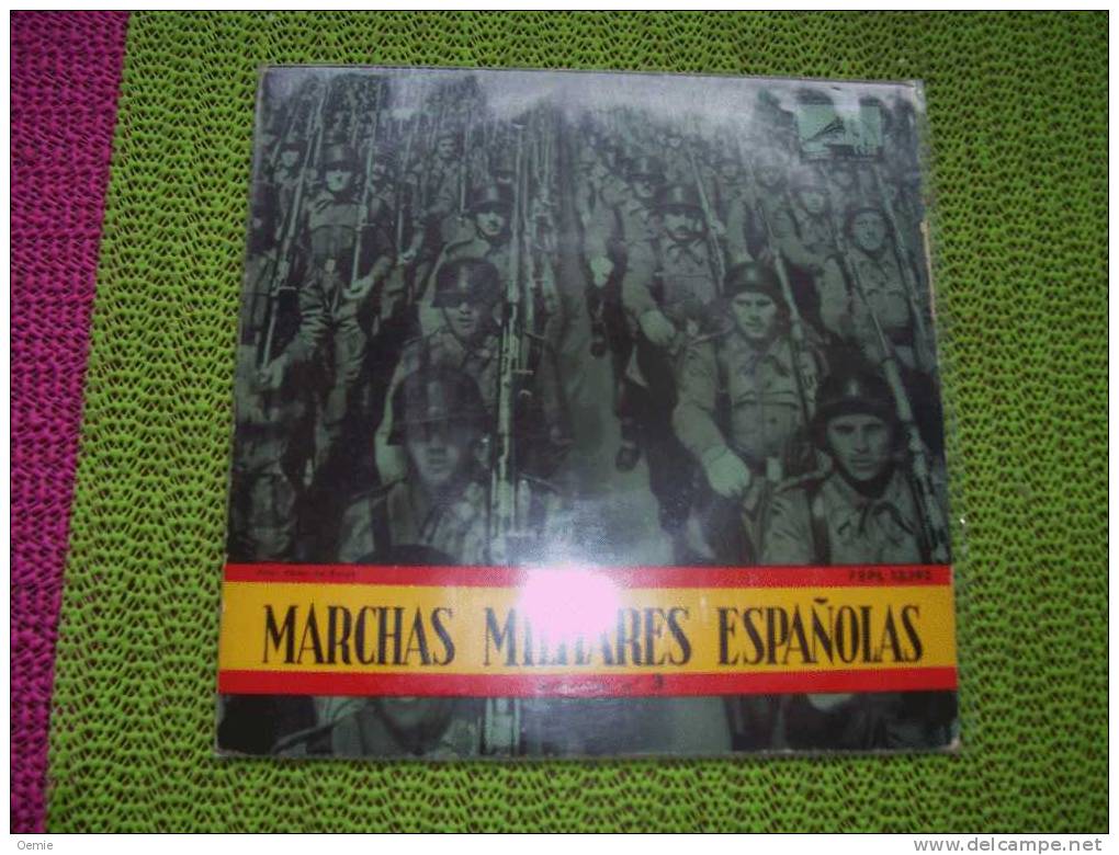 MARCHAS  MILITAIRES  ESPANOLAS  REF  7 EPL 13 192 - Otros - Canción Española