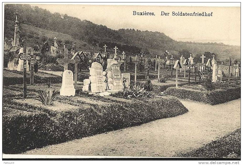 BUXIERES (55)-Der Soldatenfriedhof   153 - Autres & Non Classés