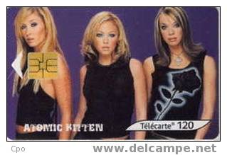 # France 1205  ATOMIC KITTEN 120u So3 08.02 Tres Bon Etat - 2002