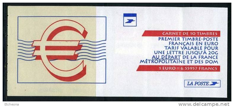 Timbre Euro 3.00fr. Soit 0.46€ Carnet  X10, Autocollant,  Type Du N° 3215 - Autres & Non Classés