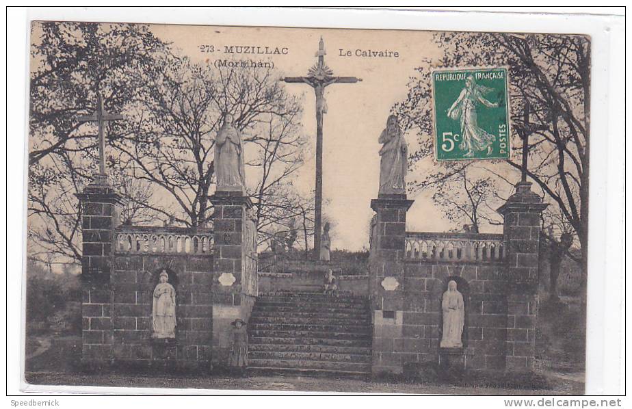 17456 MUZILLAC (56 France ) - LE CALVAIRE ; 273 éd Ill. - Monuments