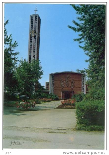 68 Saint Louis  Notre- Dame De La Paix  CPSM   Illust.  Hansi TBE - Saint Louis