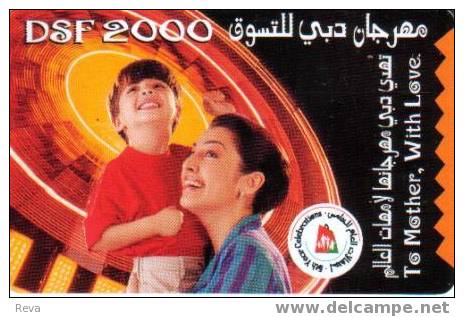 UNITED ARAB EMIRATES  30 DH  WOMAN CHILD CHILDREN  DUBAI 2000 CHIP SPECIAL PRICE !! - Ver. Arab. Emirate