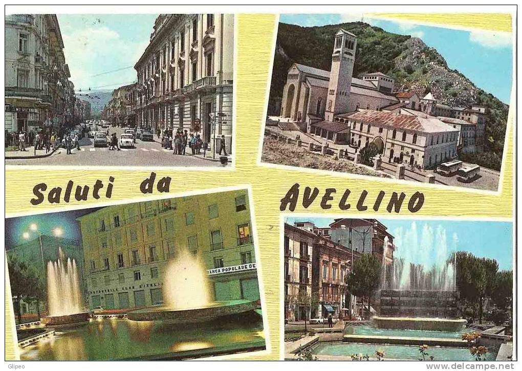 AVELLINO - VEDUTINE - VG 1969 - FB - Avellino