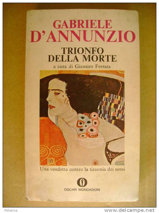 PS/34  D´Annunzio TRIONFO DELLA MORTE Oscar Mondadori 1980 - Klassiekers