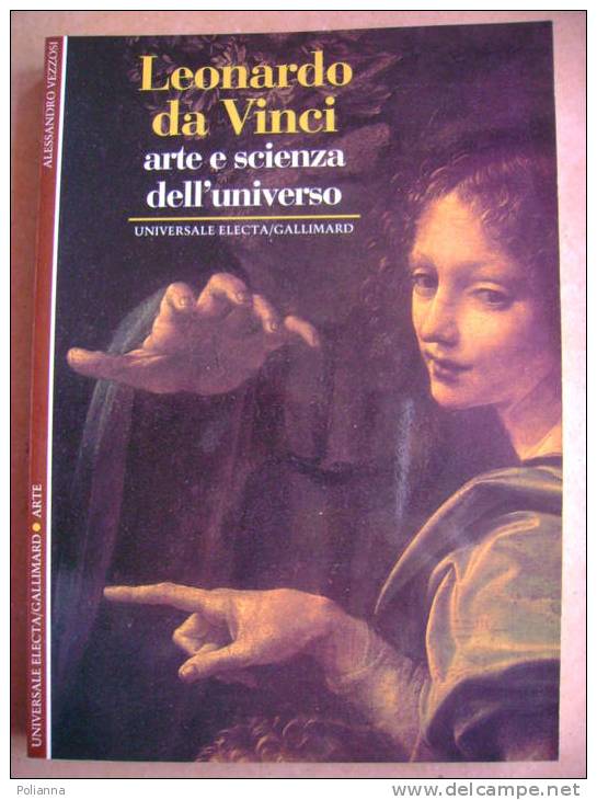 PS/46  Alessandro Vezzosi LEONARDO DA VINCI Arte E Scienza Electa Gallimard 1996 - Arte, Antigüedades