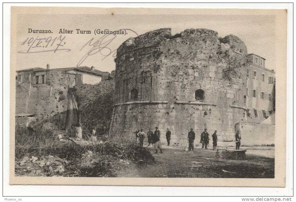 ALBANIA - DURRES / DURAZZO, Castle, Feldpost, Old Postcard - Albania