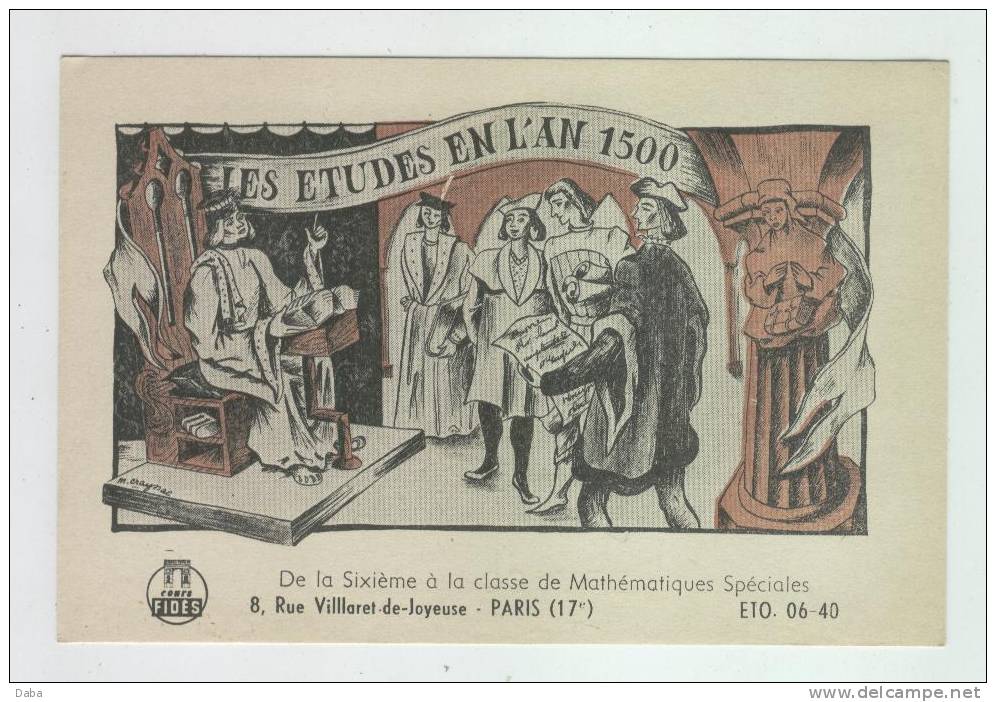 Paris. Cours Fidés. 8 Rue Villaret-de-Joyeuse. Paris - Paris (17)