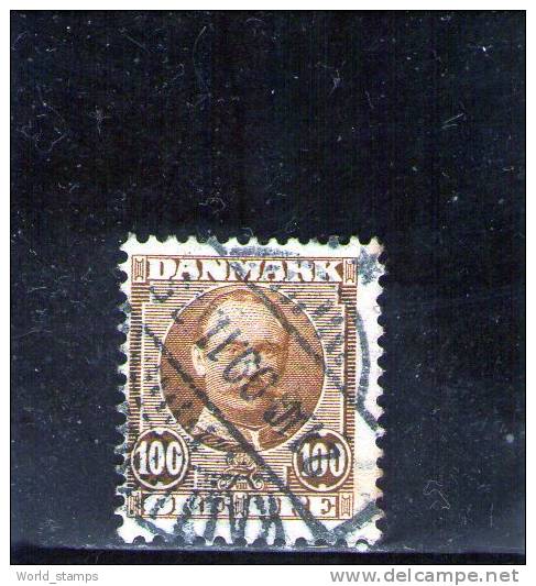 DANIMARCA 1907-12 RE FEDERICO USATO - Used Stamps