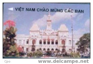 # VIETNAM 5 Viet Nam Chao Mung Cac Ban 77MVHA 150 Gpt    Bon Etat - Viêt-Nam