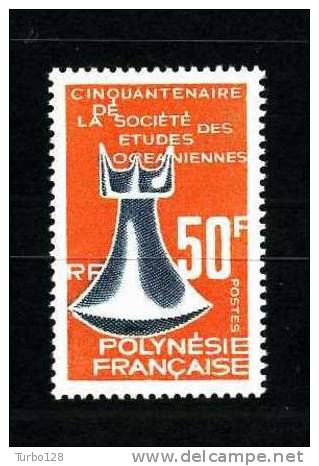 POLYNESIE 1967 N° 46 * Neuf MH Infime Trace De Charnière Cote 20,50 € Société Des études Océanographiques - Neufs