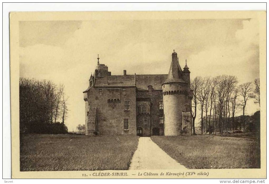 CLEDER- SIBIRIL. -  Le Château De Kérouzéré - Cléder