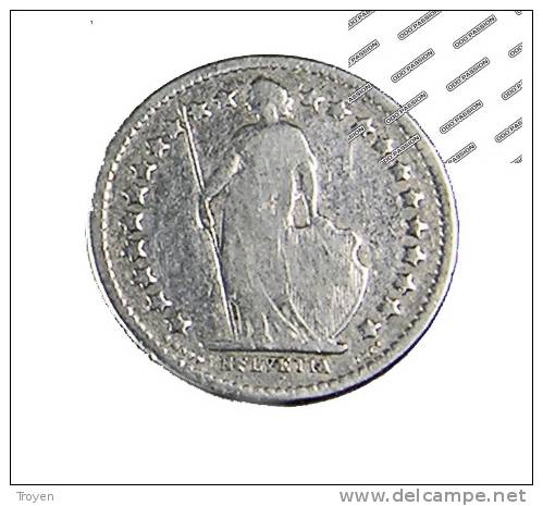 Suisse - 1/2 Franc - 1894 A - Argent - TB - Otros & Sin Clasificación