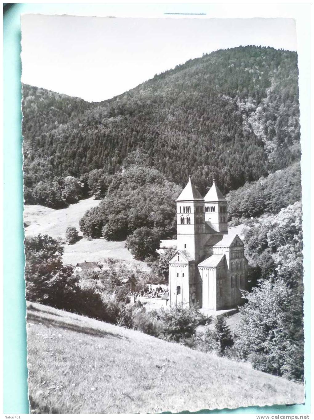 V5-68-haut -rhin-abbaye De Murbach-monument Historique--carte Photo - Murbach