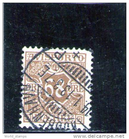 DANIMARCA 1907 FRANCOBOLLI PER GIORNALI USATO - Dienstmarken