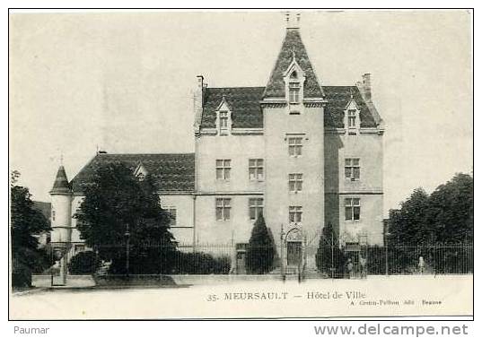 Meutsault  Hotenl De Ville - Meursault