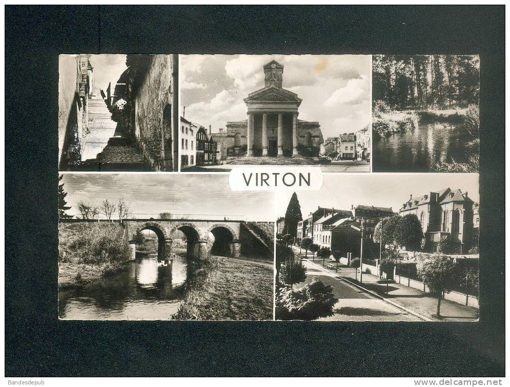 Vente Immédiate à Prix Fixe - CPSM - Belgique - Souvenir De VIRTON ( Multivues Editions L.L.B. ) - Virton