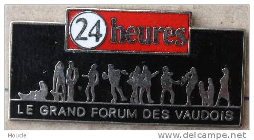 JOURNAL 24 HEURES -  LE GRAND FORUM DES VAUDOIS - SUISSE - SWISS - ZEITUNG - NEWSPAPER - GIORNALE - (25) - Médias