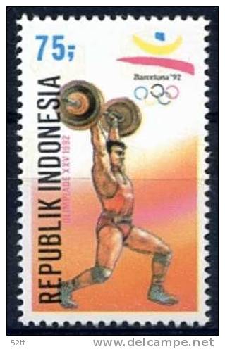 INDONESIE 1992 - ** - Halterophilie - Weightlifting