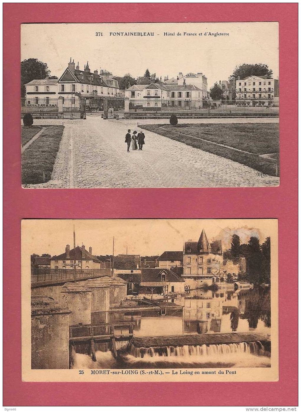 LOT N° 09 De 30 CPA : ( 77 )  Divers Seine Et Marne.. ( Toutes Scannées ) - 5 - 99 Postcards