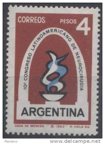 PIA - ARGENTINA - 1963 : 10° Congresso Latino-americano Di Neurochirurgia A Buenos Aires - (Yv  676) - Unused Stamps