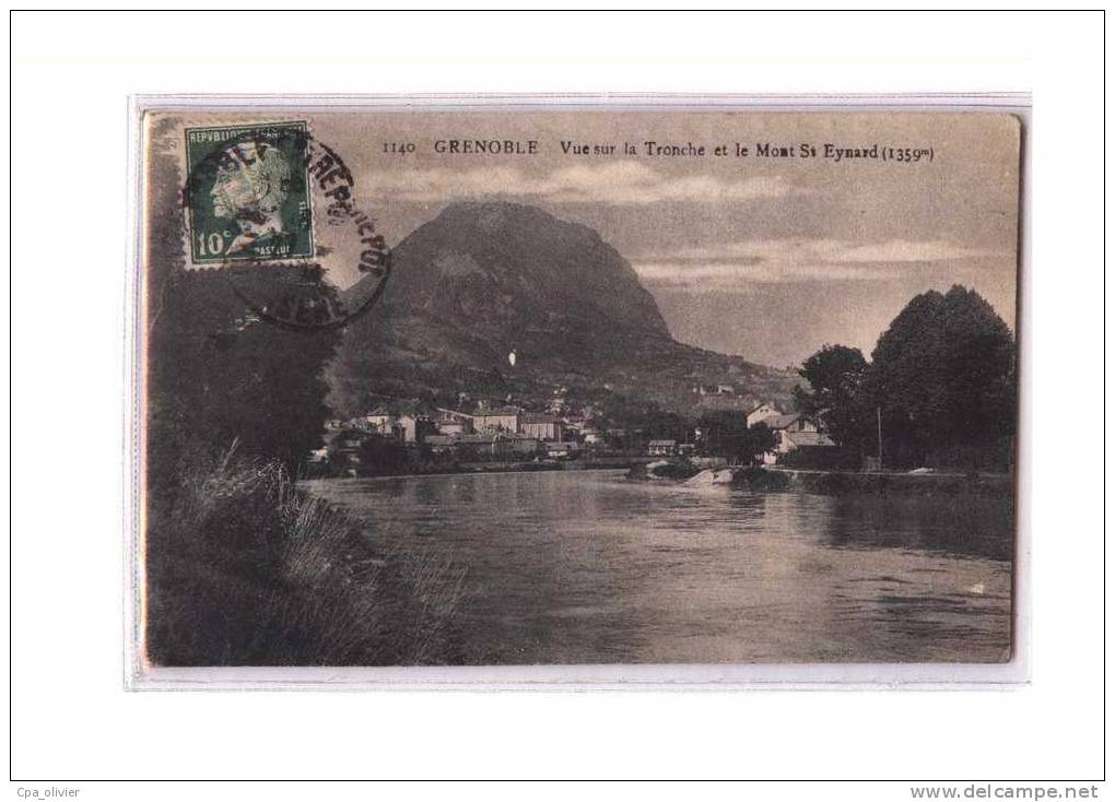 38 LA TRONCHE Vue Générale, Mont St Eynard, Ed ? 1140, 1927 - La Tronche