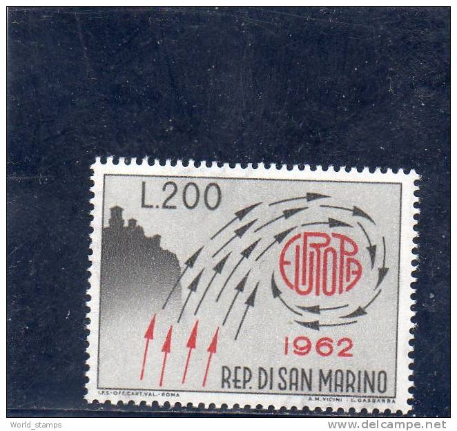 SAN MARINO 1962  EUROPA ** - Unused Stamps