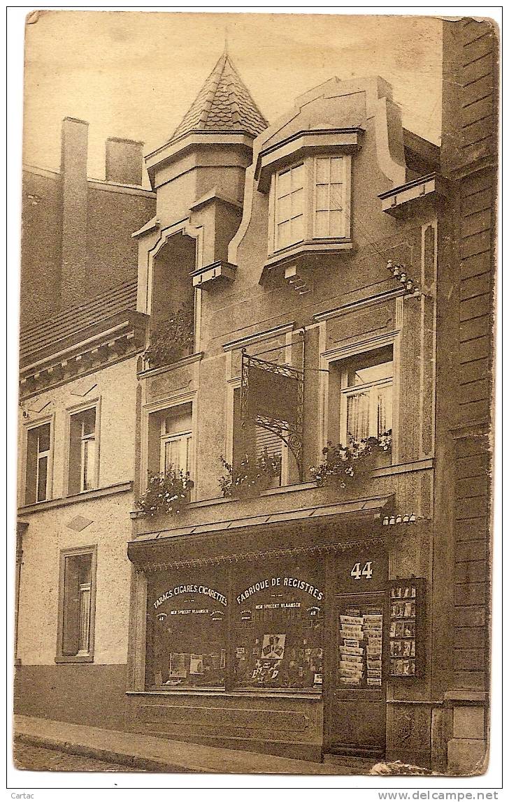 BELGIQUE - MAISON RENE VAN WYMERSCH BOESEN - 44, GRAND´RUE ANTOING En L´état Pliures Voir Scan - Antoing