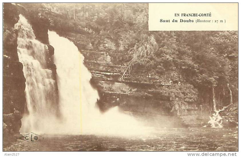 Franche-Comté - Saut Du Doubs Gelé (CLB) - Franche-Comté