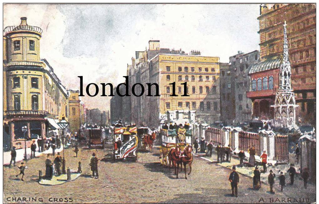 Old Postcard Of Charing Cross, London - Altri & Non Classificati