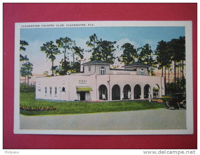 Clearwater  Fl--   Country Club    Vintage Wb--====(ref131) - Clearwater