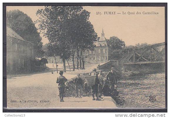 ARDENNES - Fumay - Le Quai Des Carmelites - Fumay