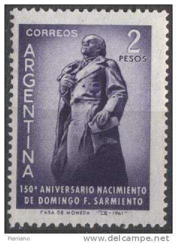 PIA - ARGENTINA - 1961 : 150° Della Nascita Di Domingo F. Sarmiento - (Yv 648) - Ongebruikt