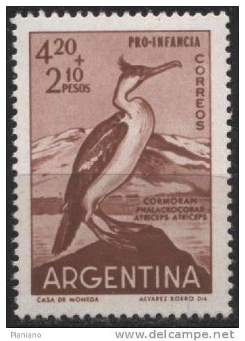 PIA - ARGENTINA - 1961 : A Profitto Delle Opere Per L´ Infanzia- (Yv 636 + P.A. 82 ) - Unused Stamps