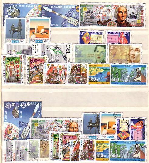 BULGARIA / Bulgarie  EUROPA   1991- 1999  Mint+used - Collections, Lots & Series