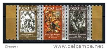 POLAND 2009 MICHEL NO 4460-4462 USED - Usados