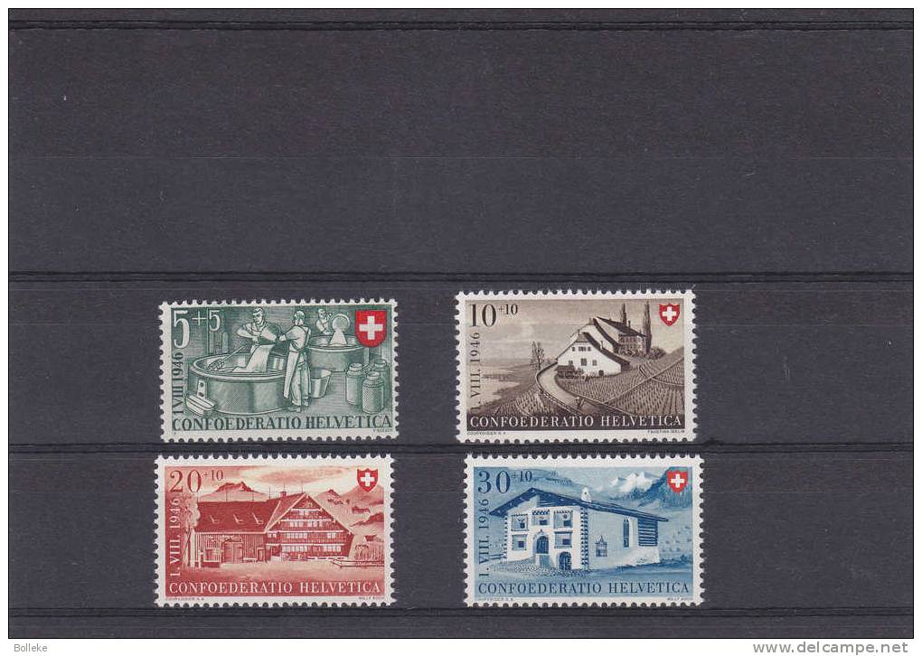 Suisse - Pro Patria - Yvert  428 / 31  °° - MNH - Batiments - Valeur 12,00 Euros (1) - Nuevos