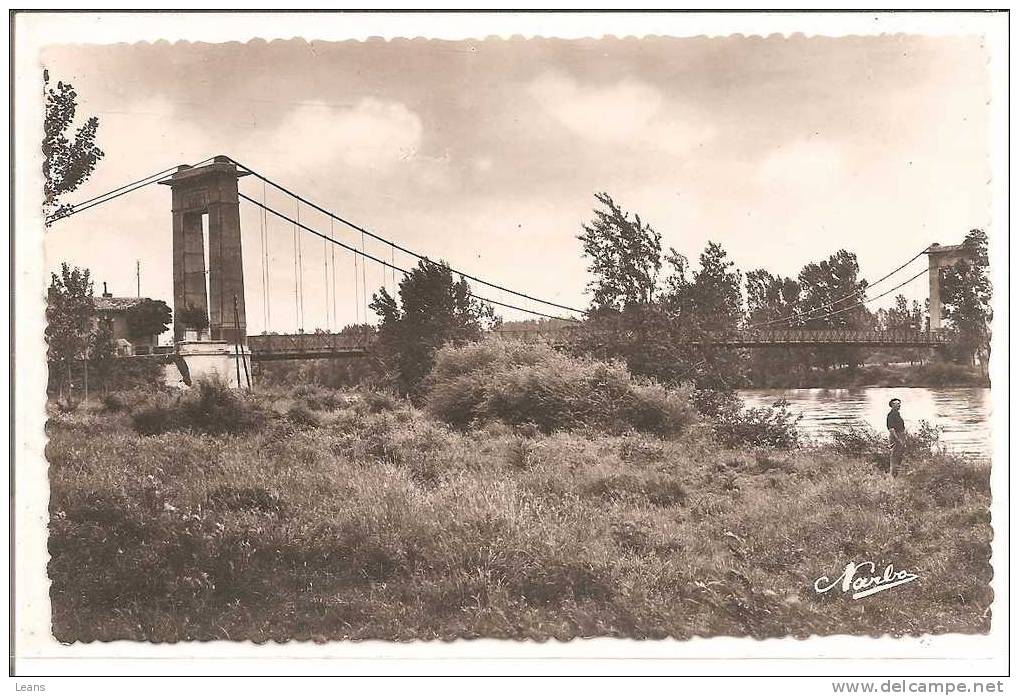 VERDUN SUR GARONNE  Pont Suspendu - Verdun Sur Garonne