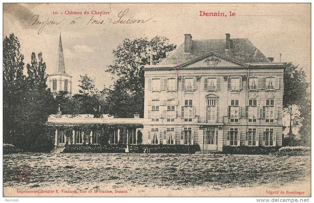 DENAIN - Château Du Chapitre - Denain