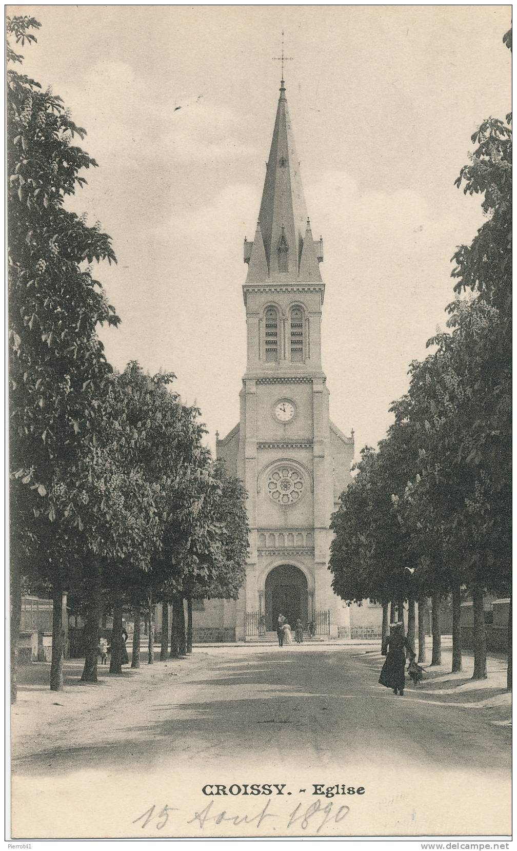 CROISSY - Église  (1890) - Croissy-sur-Seine