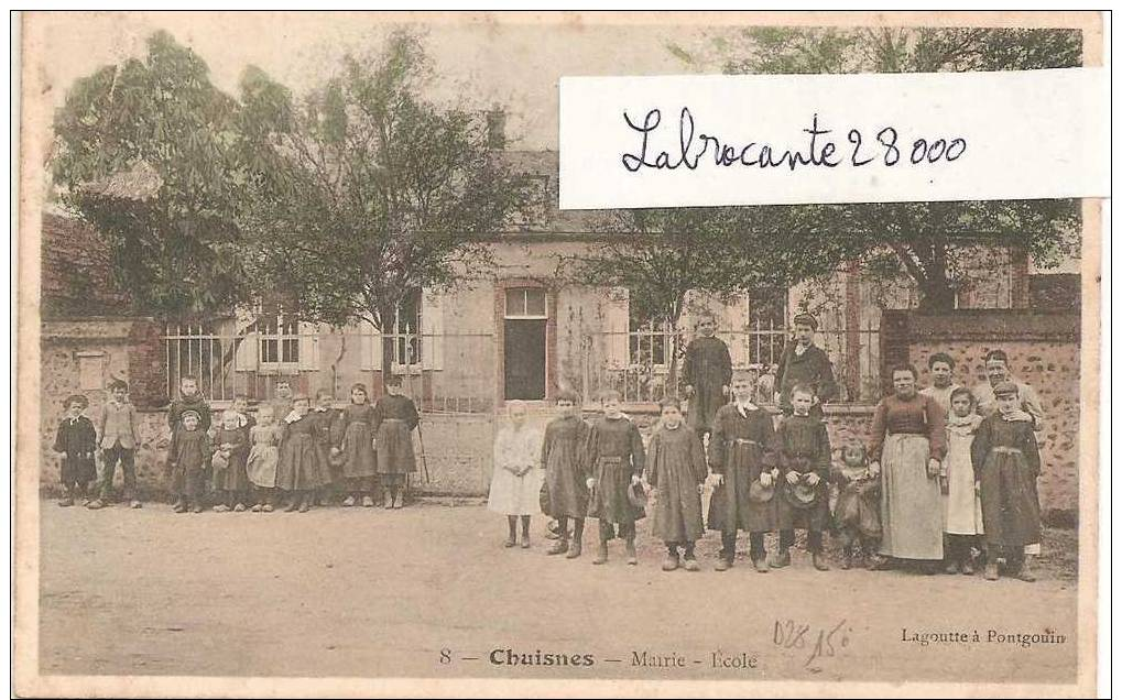 Chuisnes La Mairie Tres Tres Animee - Autres & Non Classés