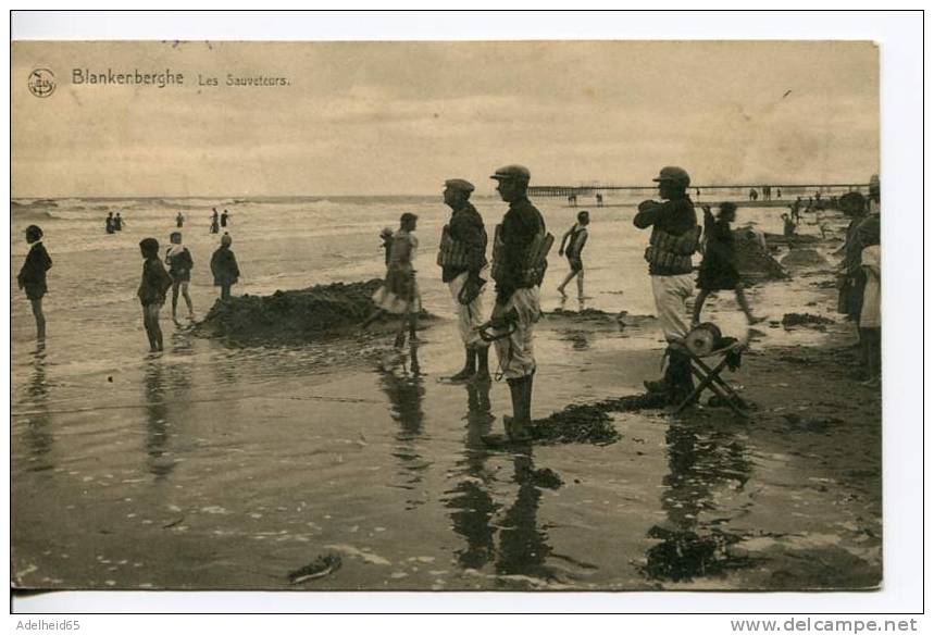 Blankenberge Blankenberghe Les Sauveteurs Ed. Beullens-Lauwers - Blankenberge