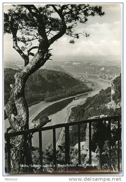 Sächsische Schweiz - Blick Von Basteifelsen Nach Wehlen - Wehlen